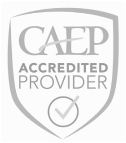 Logo for the Council for Accreditation of Educator Preparation.